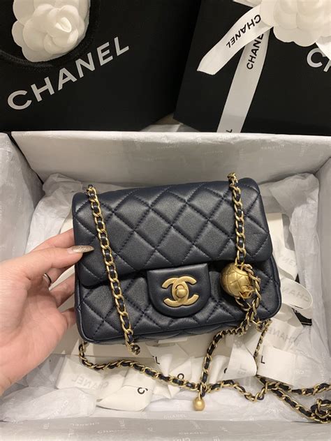 chanel small gold ball bag|mini flap bag chanel 2021.